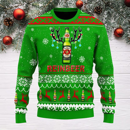 Dos Equis Reinbeer Christmas Sweater, Christmas Ugly Sweater, Christmas Gift, Gift Christmas 2024
