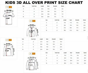 Clown - 3D All Over Printed Shirt Tshirt Hoodie Apparel