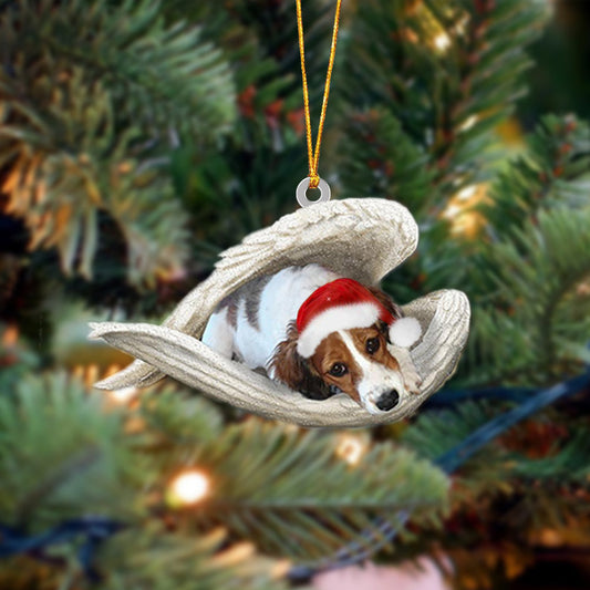 Kooikerhondje Sleeping Angel Christmas Ornament Godmerc - Best gifts your whole family