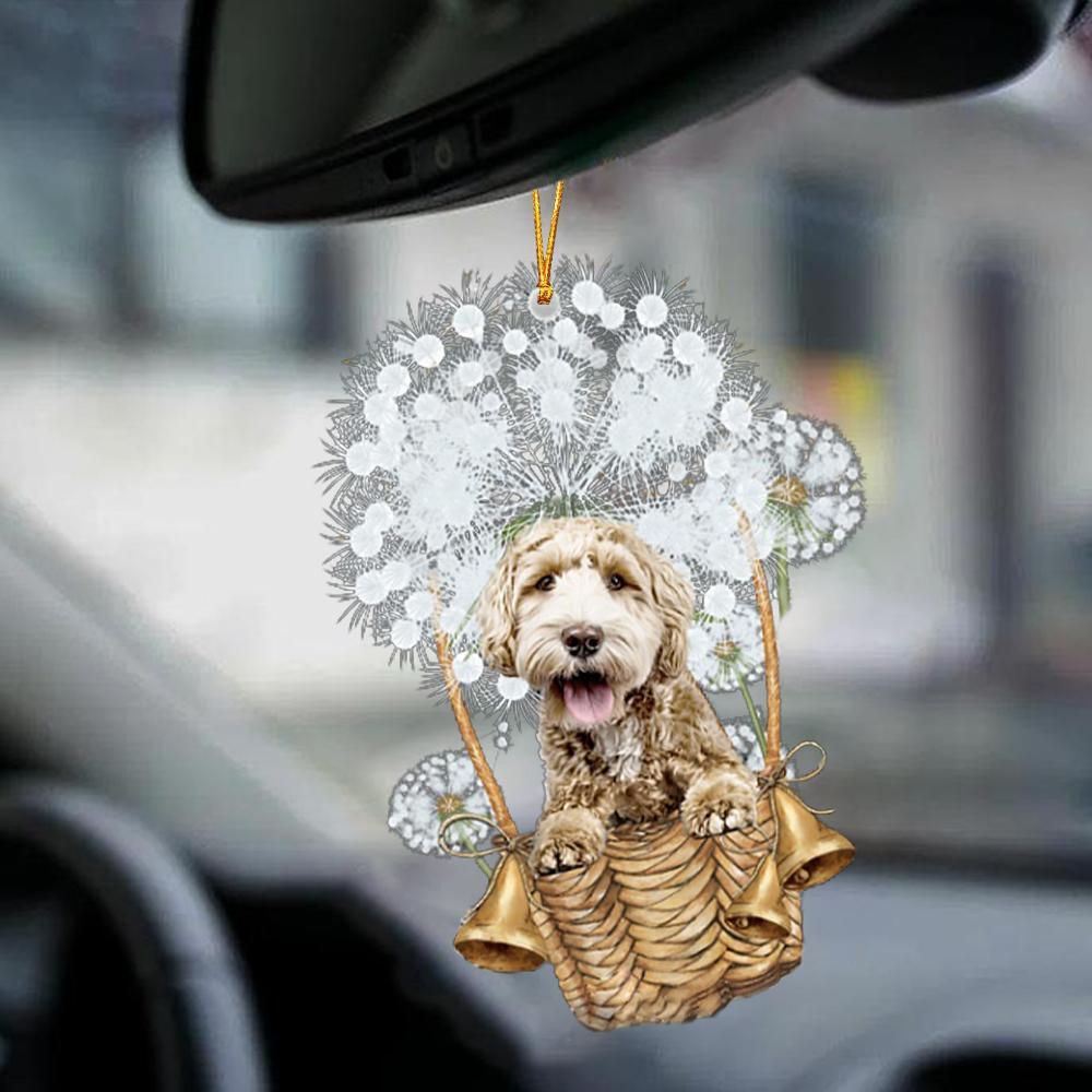 Labradoodle-Dandelion-Two Sided Ornament - Best gifts your whole family