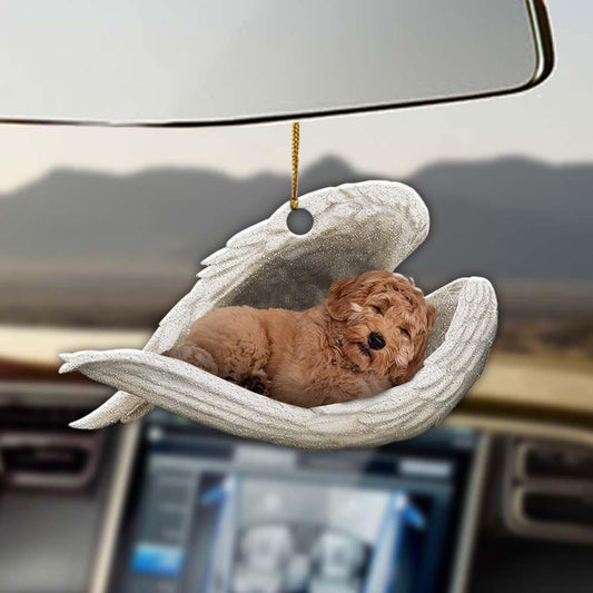 Labradoodle Sleeping Angel Labradoodle Lovers Dog Moms Ornament - Best gifts your whole family