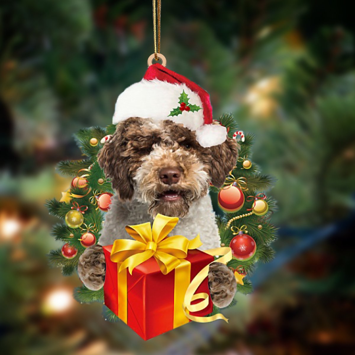Lagotto Romagnolo-Dogs give gifts Hanging Ornament - Best gifts your whole family