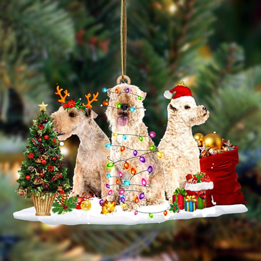 Lakeland Terrier-Christmas Dog Friends Hanging Ornament - Best gifts your whole family