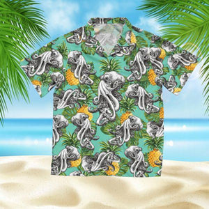 Octopus Summer Hawaiian Shirt | For Men & Women | Adult | HW4460