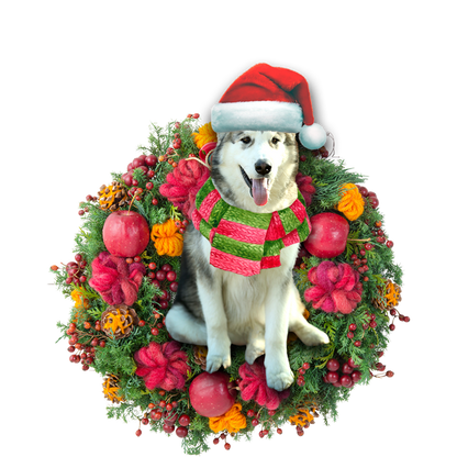 Ornament- Alaskan Malamute Christmas Ornament, Happy Christmas Ornament, Car Ornament - Best gifts your whole family