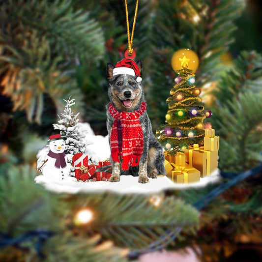 Ornament- Australian Cattle Christmas Ornament Dog Ornament, Car Ornament, Christmas Ornament - Best gifts your whole family