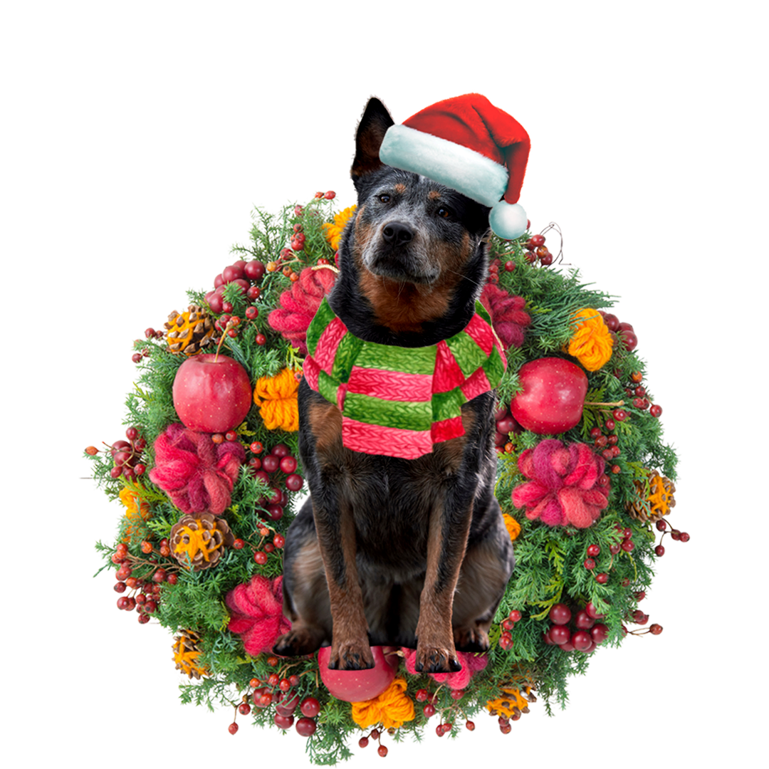 Ornament- Australian Cattle Christmas Ornament, Happy Christmas Ornament, Car Ornament - Best gifts your whole family