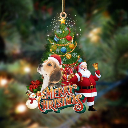 Ornament- Beagle-Christmas Tree&Dog Hanging Ornament, Happy Christmas Ornament, Car Ornament - Best gifts your whole family