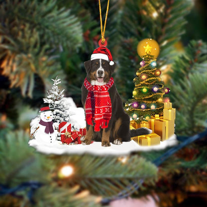 Ornament- Bernese mountain Christmas Ornament Dog Ornament, Car Ornament, Christmas Ornament - Best gifts your whole family