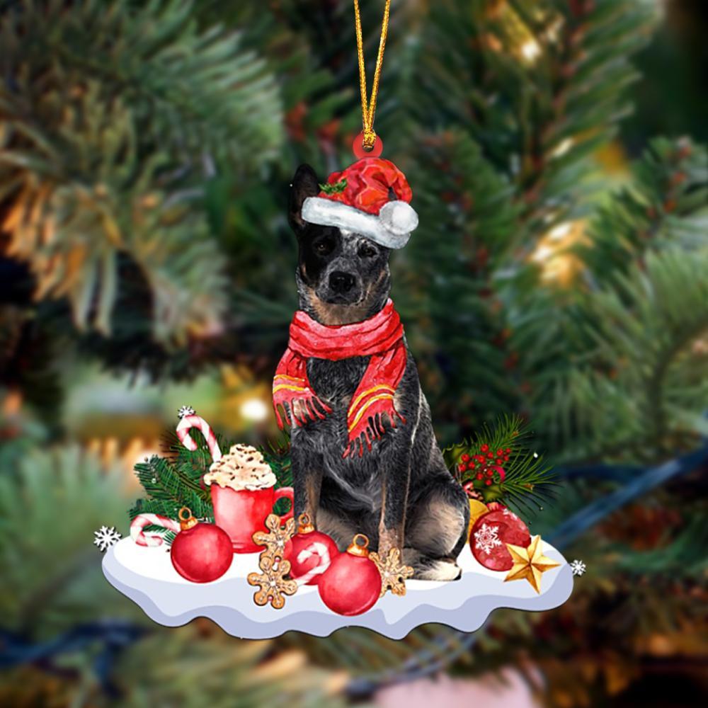 Ornament- BLUE Heeler-Better Christmas Hanging Ornament, Happy Christmas Ornament, Car Ornament - Best gifts your whole family