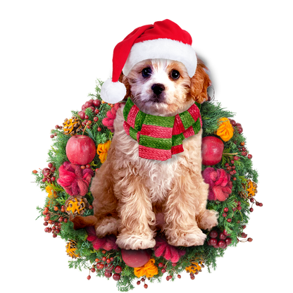Ornament- Cavoodle Christmas Ornament, Happy Christmas Ornament, Car Ornament - Best gifts your whole family