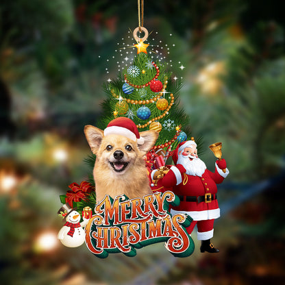 Ornament- Chihuahua 4-Christmas Tree&Dog Hanging Ornament, Happy Christmas Ornament, Car Ornament - Best gifts your whole family