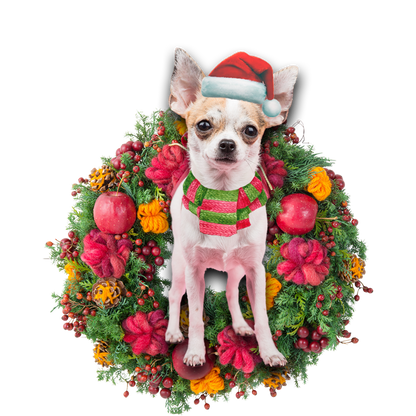 Ornament- Chihuahua Christmas Ornament, Happy Christmas Ornament, Car Ornament - Best gifts your whole family