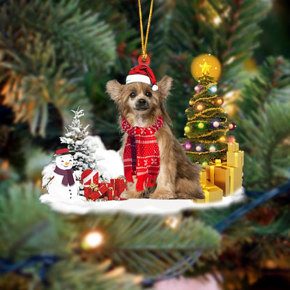 Ornament- Chinese Crested Christmas Ornament Dog Ornament, Car Ornament, Christmas Ornament - Best gifts your whole family