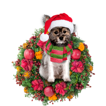 Ornament- Chorkie Christmas Ornament, Happy Christmas Ornament, Car Ornament - Best gifts your whole family