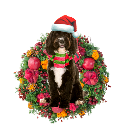 Ornament- Cockapoo Christmas Ornament, Happy Christmas Ornament, Car Ornament - Best gifts your whole family
