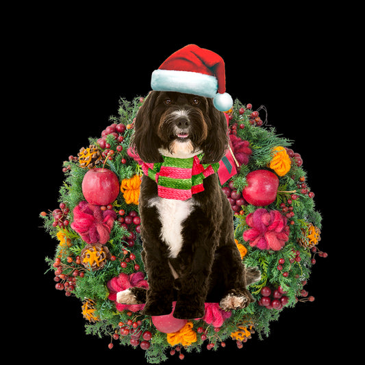 Ornament- Cockapoo Christmas Ornament, Happy Christmas Ornament, Car Ornament - Best gifts your whole family