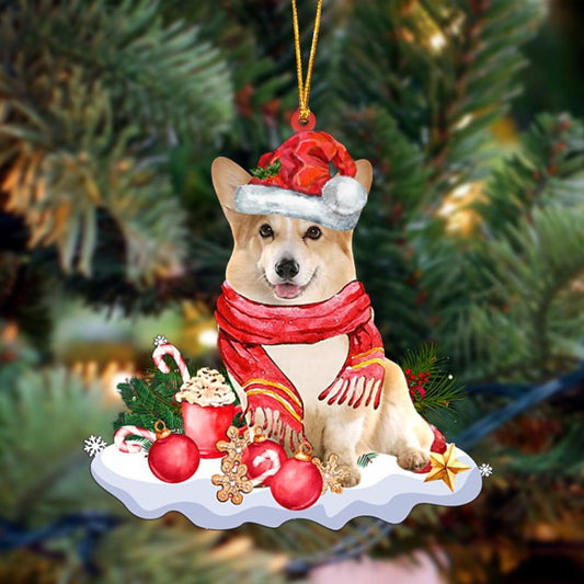 Ornament- Corgi-Better Christmas Hanging Ornament, Happy Christmas Ornament, Car Ornament - Best gifts your whole family