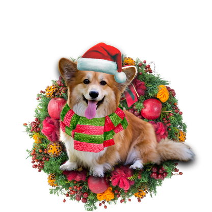 Ornament- Corgi Christmas Ornament, Happy Christmas Ornament, Car Ornament - Best gifts your whole family