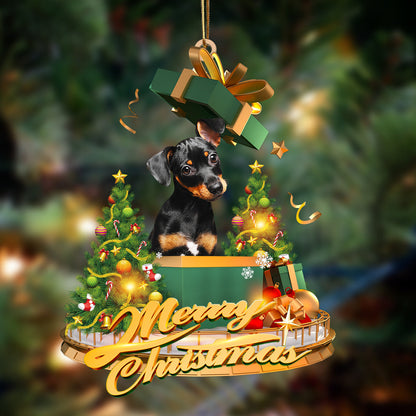 Ornament- Dachshund-Christmas Gifts&dogs Hanging Ornament, Happy Christmas Ornament, Car Ornament - Best gifts your whole family