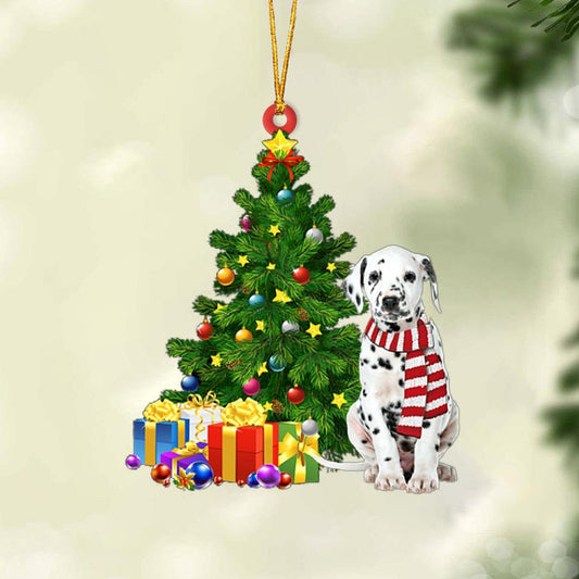 Ornament- Dalmatian 1-Christmas Star Hanging Ornament, Happy Christmas Ornament, Car Ornament - Best gifts your whole family