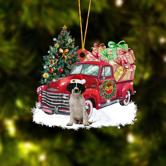Ornament- English Springer Spaniel Christmas Hanging Ornament Dog Ornament, Car Ornament, Christmas Ornament - Best gifts your whole family