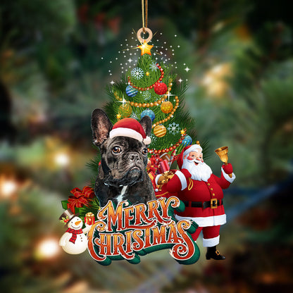 Ornament- French Bulldog 18-Christmas Tree&Dog Hanging Ornament, Happy Christmas Ornament, Car Ornament - Best gifts your whole family