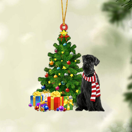 Ornament- Giant Schnauzer-Christmas Star Hanging Ornament, Happy Christmas Ornament, Car Ornament - Best gifts your whole family