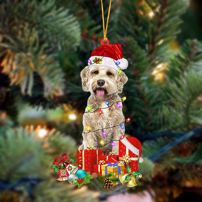 Ornament- Goldendoodle 1-Dog Be Christmas Tree Hanging Ornament, Happy Christmas Ornament, Car Ornament - Best gifts your whole family