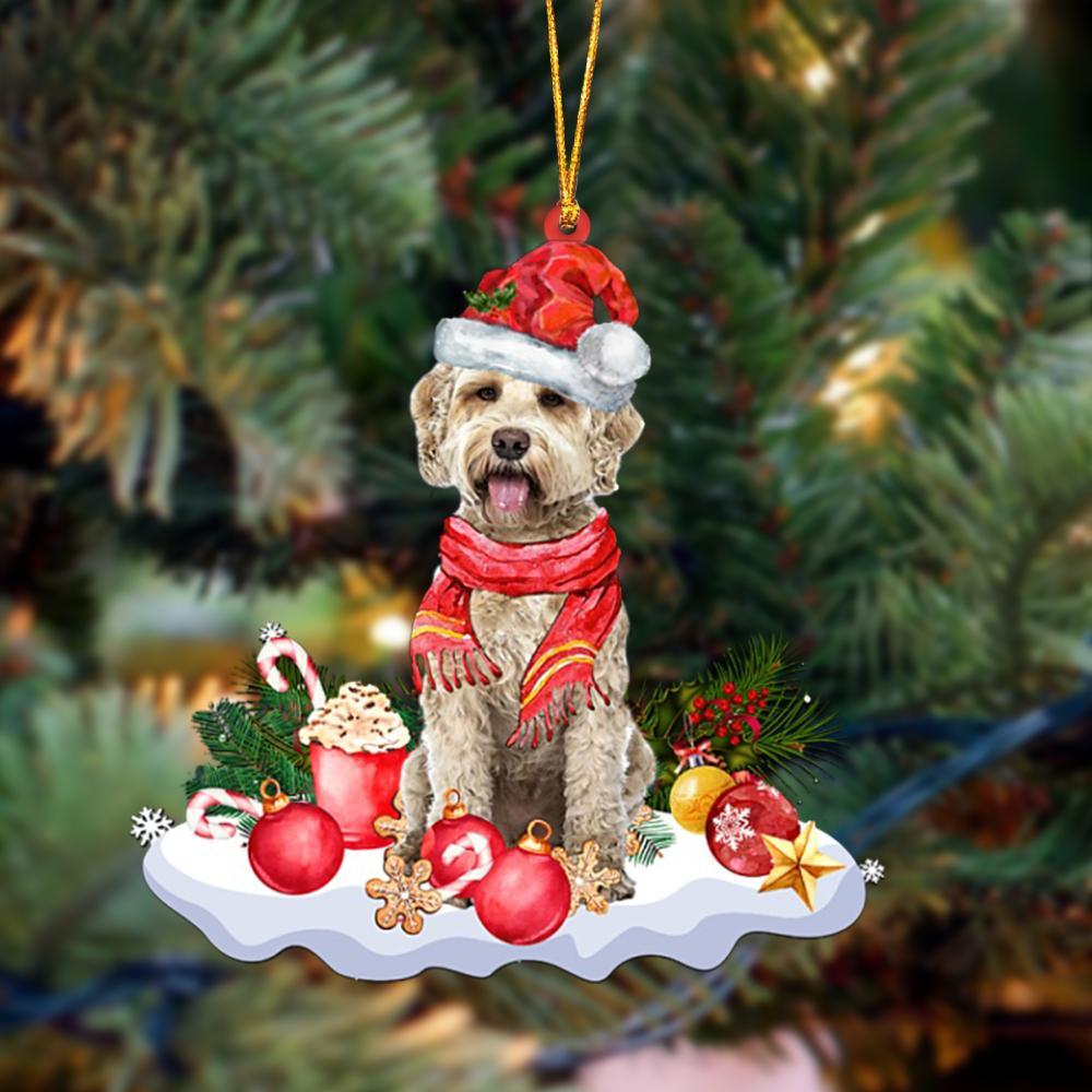 Ornament- Goldendoodle-Better Christmas Hanging Ornament, Happy Christmas Ornament, Car Ornament - Best gifts your whole family
