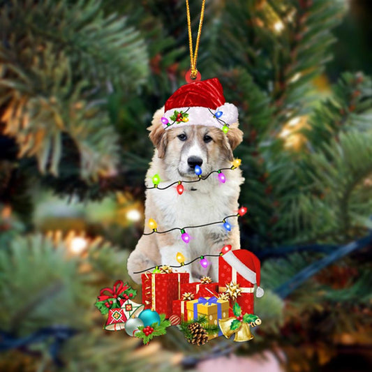 Ornament- Great Pyrenees 1-Dog Be Christmas Tree Hanging Ornament, Happy Christmas Ornament, Car Ornament - Best gifts your whole family