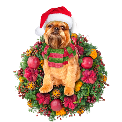 Ornament- Griffon Christmas Ornament, Happy Christmas Ornament, Car Ornament - Best gifts your whole family