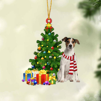 Ornament- Jack Russell Terrier 1-Christmas Star Hanging Ornament, Happy Christmas Ornament, Car Ornament - Best gifts your whole family