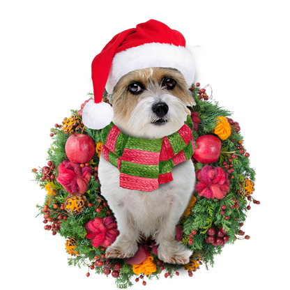 Ornament- Jackapoo Christmas Ornament, Happy Christmas Ornament, Car Ornament - Best gifts your whole family