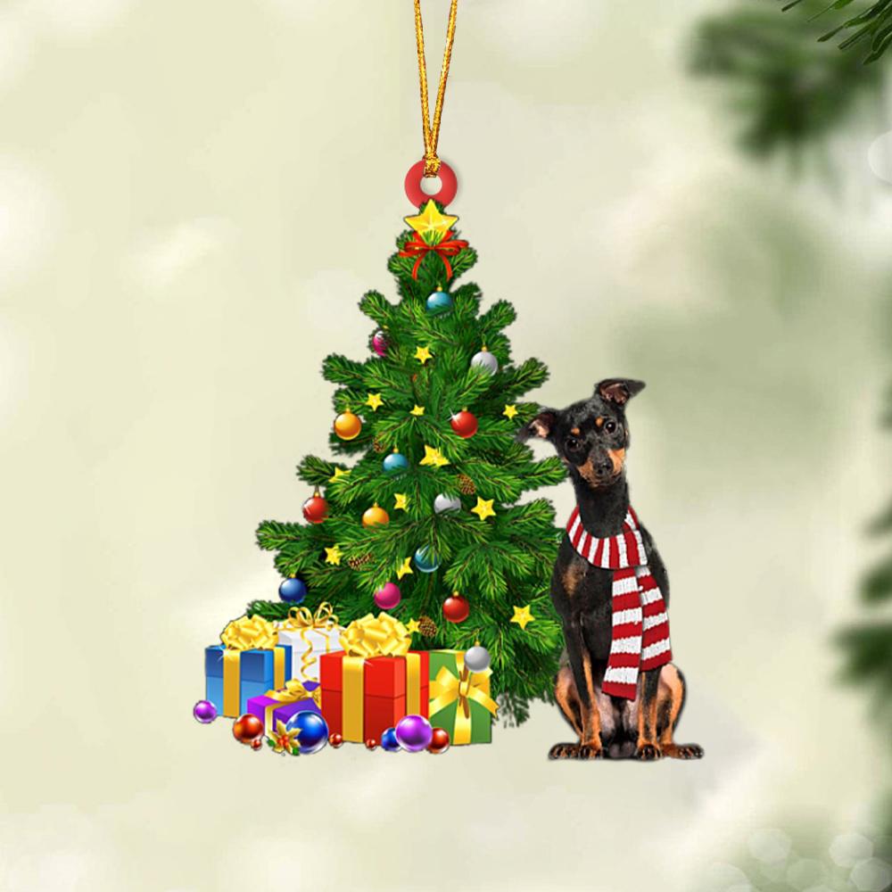 Ornament- Min Pin-Christmas Star Hanging Ornament, Happy Christmas Ornament, Car Ornament - Best gifts your whole family