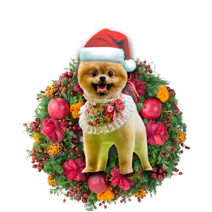 Ornament- Pomeranian Christmas Ornament, Happy Christmas Ornament, Car Ornament - Best gifts your whole family