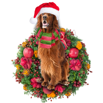 Ornament- Red Setter Christmas Ornament, Happy Christmas Ornament, Car Ornament - Best gifts your whole family