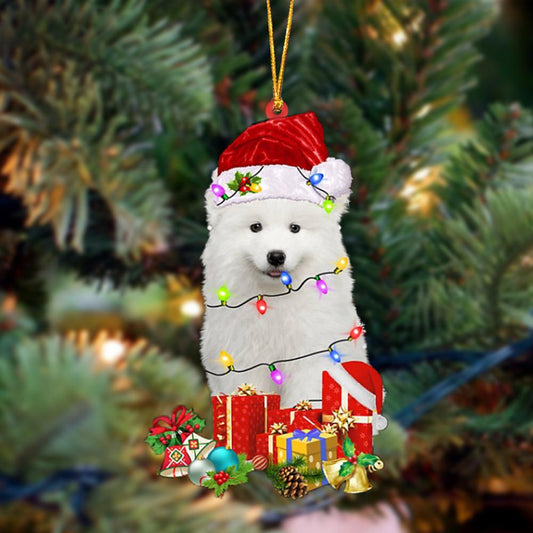 Ornament- Samoyed-Dog Be Christmas Tree Hanging Ornament, Happy Christmas Ornament, Car Ornament - Best gifts your whole family