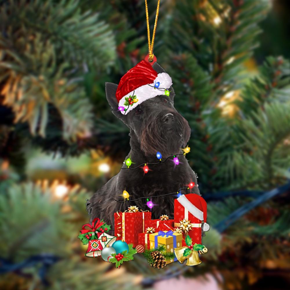 Ornament- Scottish Terrier-Dog Be Christmas Tree Hanging Ornament, Happy Christmas Ornament, Car Ornament - Best gifts your whole family