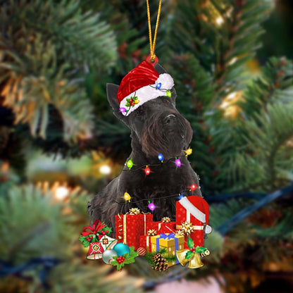 Ornament- Scottish Terrier-Dog Be Christmas Tree Hanging Ornament, Happy Christmas Ornament, Car Ornament - Best gifts your whole family