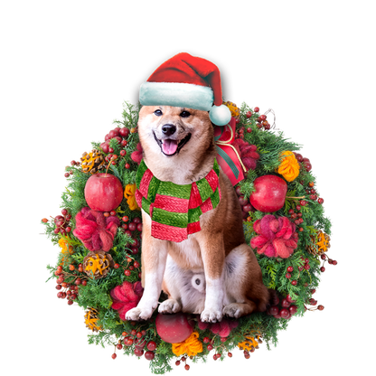 Ornament- Shiba Inu Christmas Ornament, Happy Christmas Ornament, Car Ornament - Best gifts your whole family