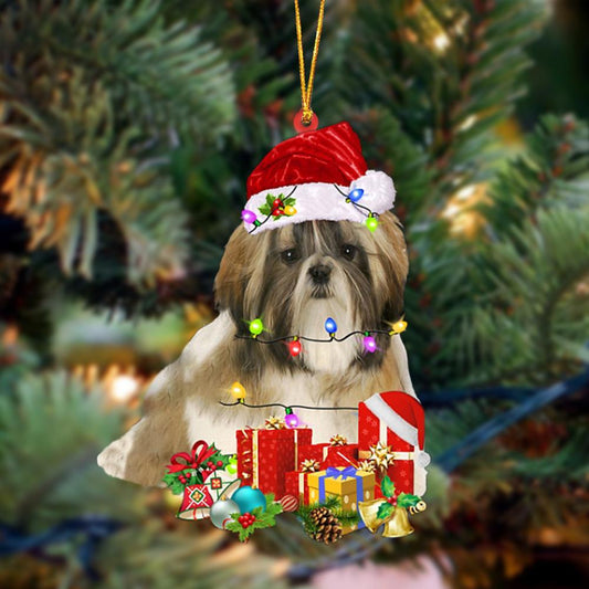 Ornament- Shih Tzu 1-Dog Be Christmas Tree Hanging Ornament, Happy Christmas Ornament, Car Ornament - Best gifts your whole family