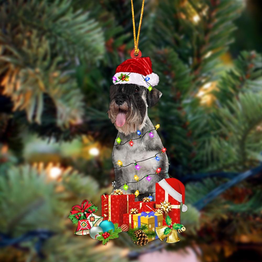 Ornament- Standard Schnauzer-Dog Be Christmas Tree Hanging Ornament, Happy Christmas Ornament, Car Ornament - Best gifts your whole family