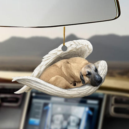 Ornaments- Anatolian Shepherd Dog sleeping angel Anatolian Shepherd Dog lovers dog lovers ornament - Best gifts your whole family
