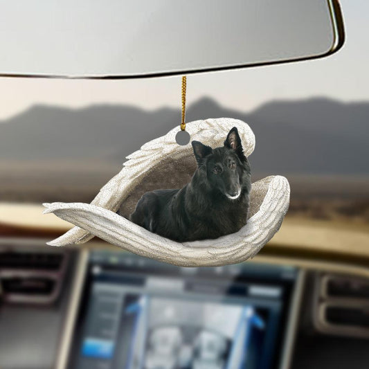 Ornaments- Belgian Sheepdog sleeping angel Belgian Sheepdog lover dog mom ornament - Best gifts your whole family