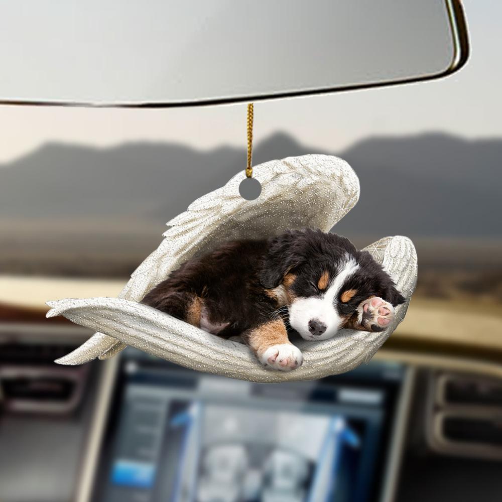 Ornaments- Bernese Mountain sleeping angel bernese mountain lovers dog lovers ornament - Best gifts your whole family
