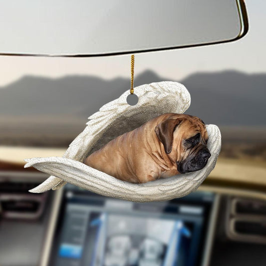 Ornaments- Boerboel sleeping angel Boerboel lovers dog moms ornament, Dog Ornaments, Car Ornament - Best gifts your whole family
