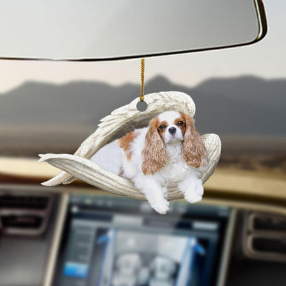 Ornaments- Cavalier King Charles Spaniel sleeping angel Cavalier King Charles Spaniel lover dog mom ornament - Best gifts your whole family
