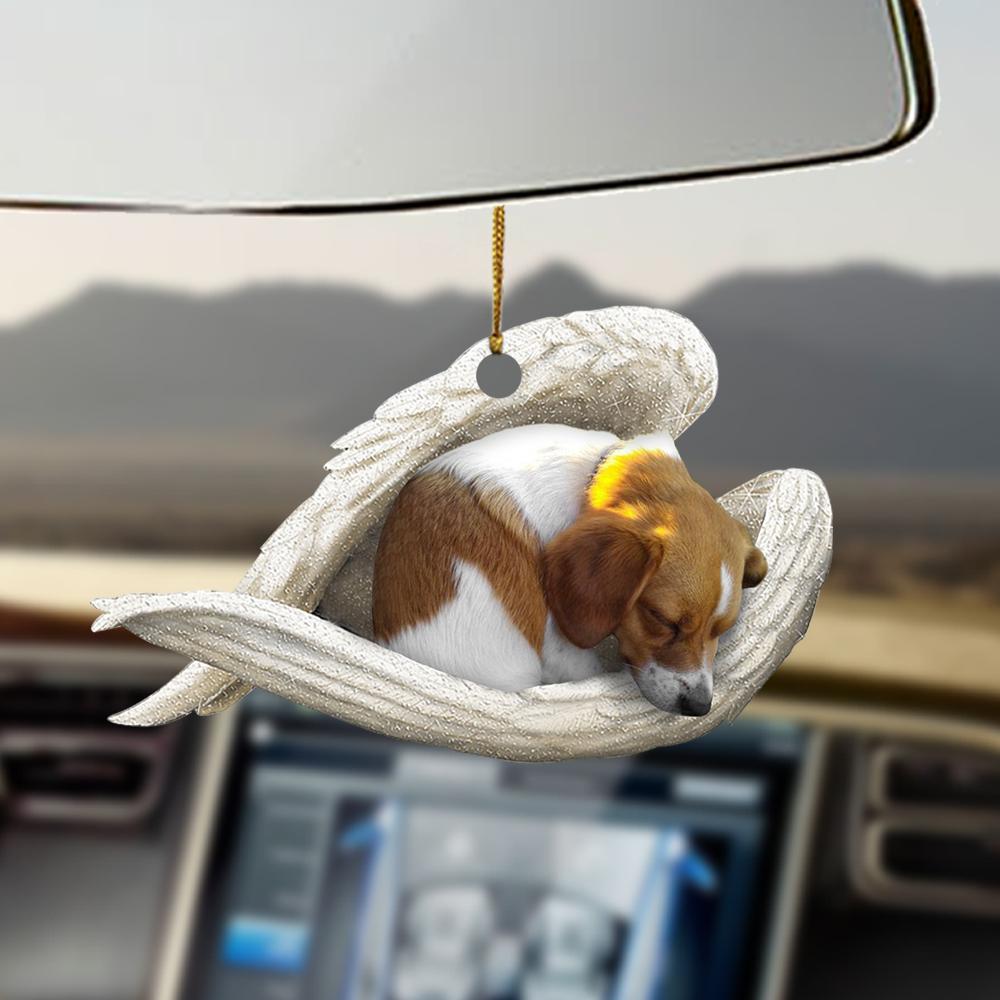 Ornaments- Dog sleeping angel dog lovers ornament, Dog Ornaments, Car Ornament - Best gifts your whole family
