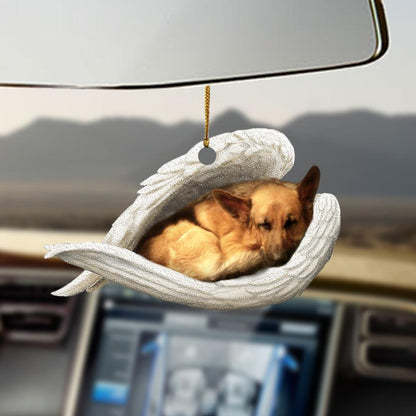 Ornaments- German shepherd sleeping angel german shepherd lovers dog lovers ornament - Best gifts your whole family